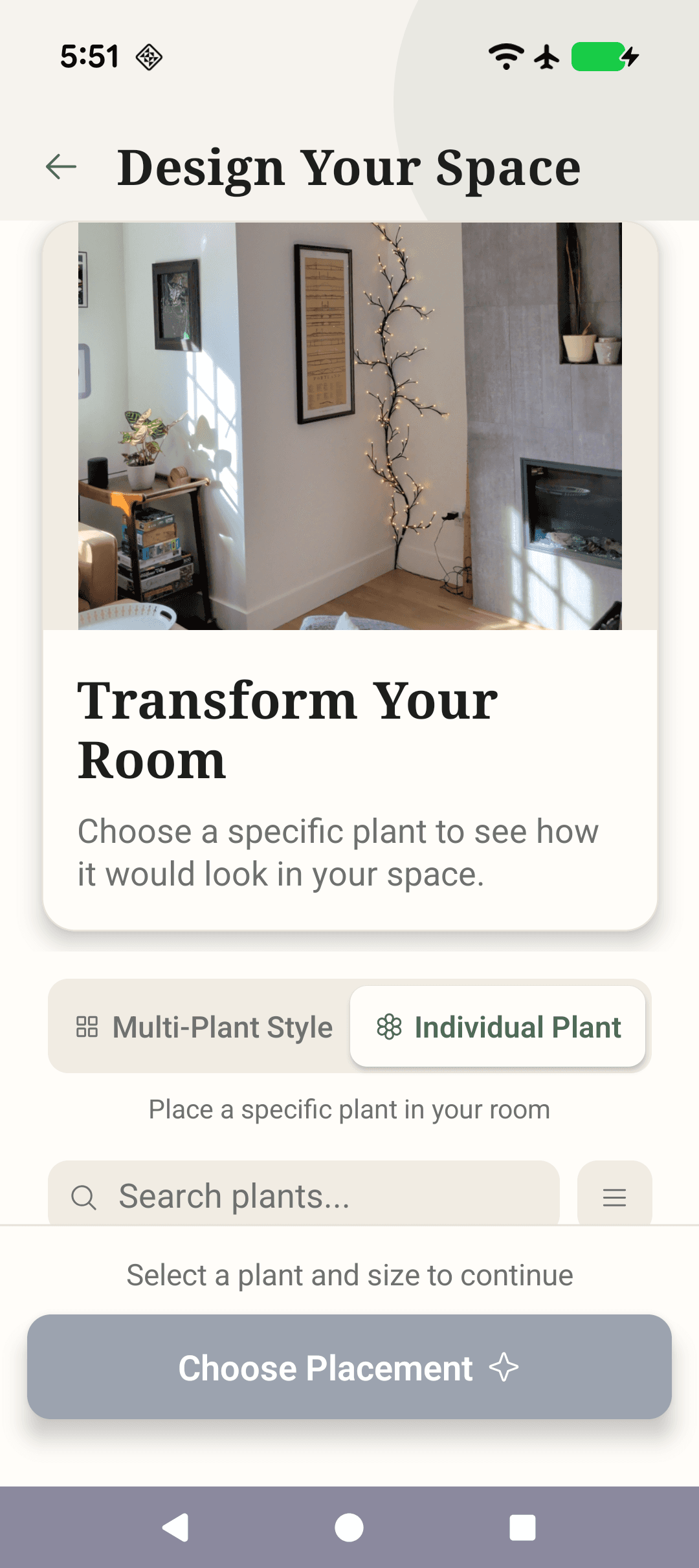 Planterior design flow